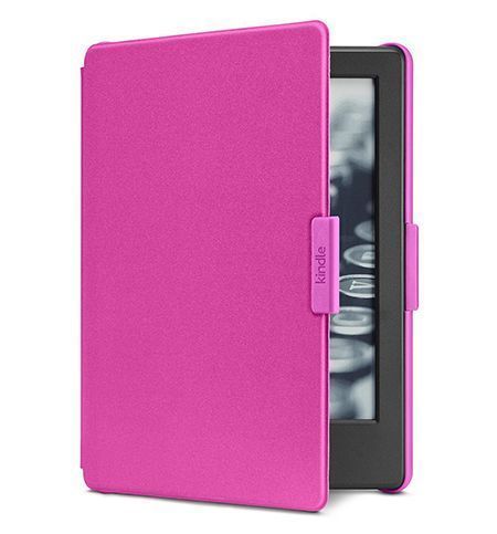 Funda de Cuero Cartera con Soporte Carcasa L02 para  Kindle Oasis 7  inch Rojo Rosa