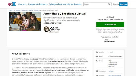 Aprendizaje Y Enseñanza Virtual