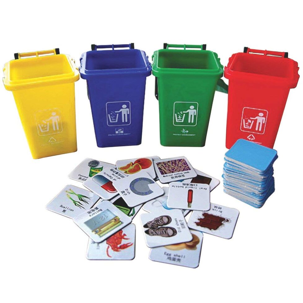 Juego de reciclaje juegos de mesa educativos