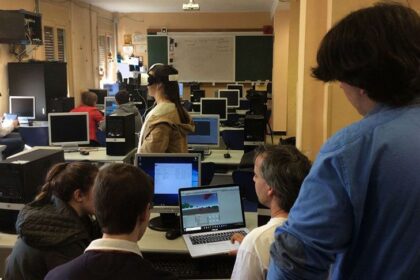 Tomar apuntes con realidad virtual