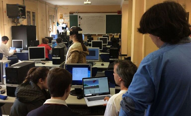 Tomar apuntes con realidad virtual