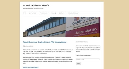 La web de Chema Martín