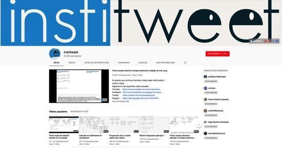 Recursos para Física Institweet