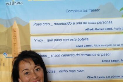 walinwa enseñar a los alumnos a escribir