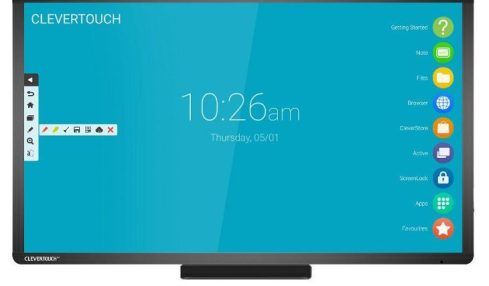Clevertouch monitores interactivos