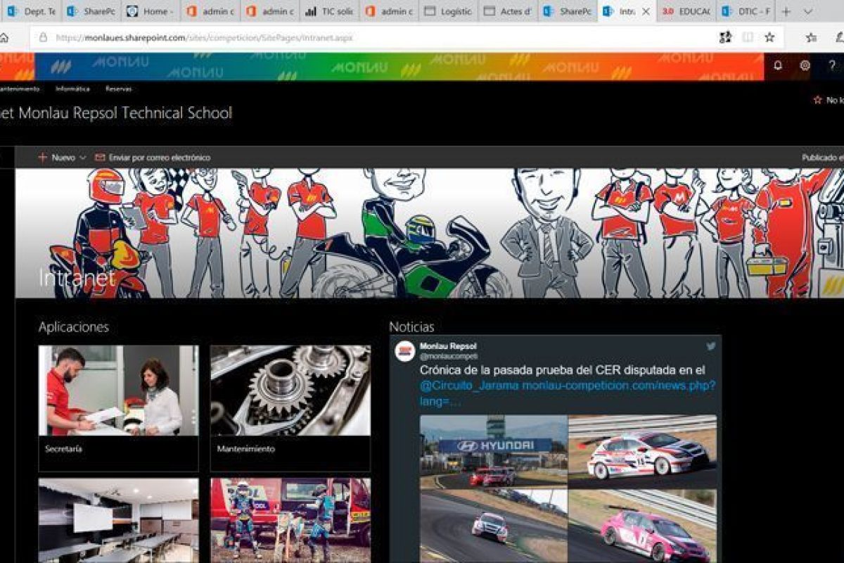 SharePoint como punto de encuentro para docentes y alumnos sharepoint