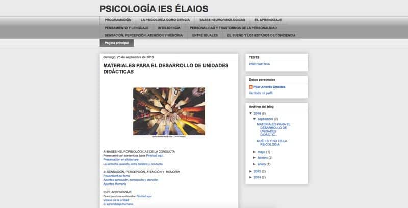 Psicología IES Élaios