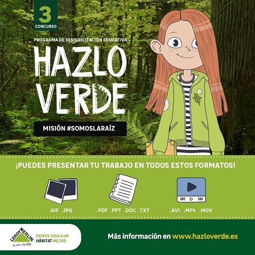 Concurso Escolar Hazlo Verde: Misión Somoslaraíz