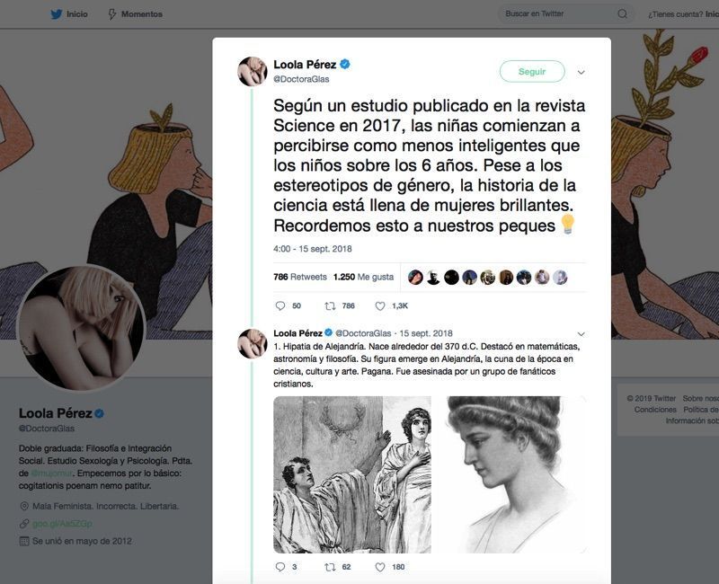 Hilos De Twitter Loola Pérez