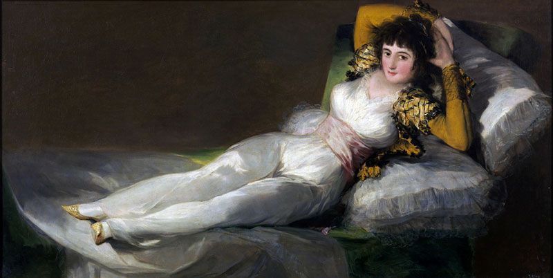 La maja vestida de Goya