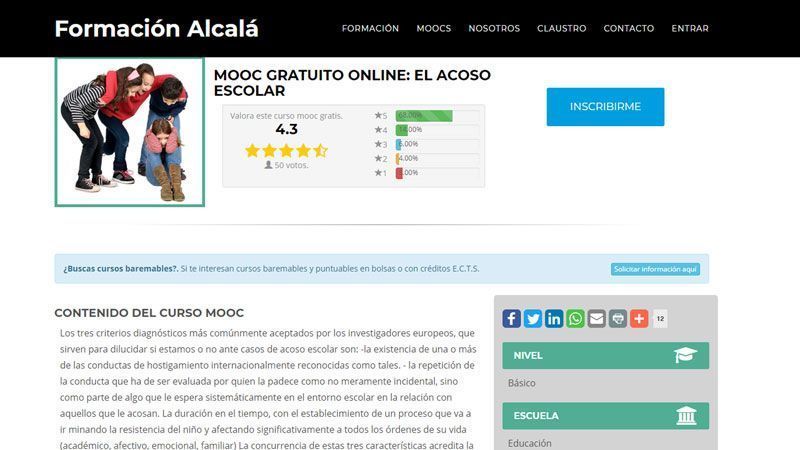 El acoso escolar