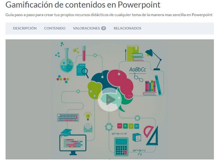 Gamificación de contenidos en PowerPoint