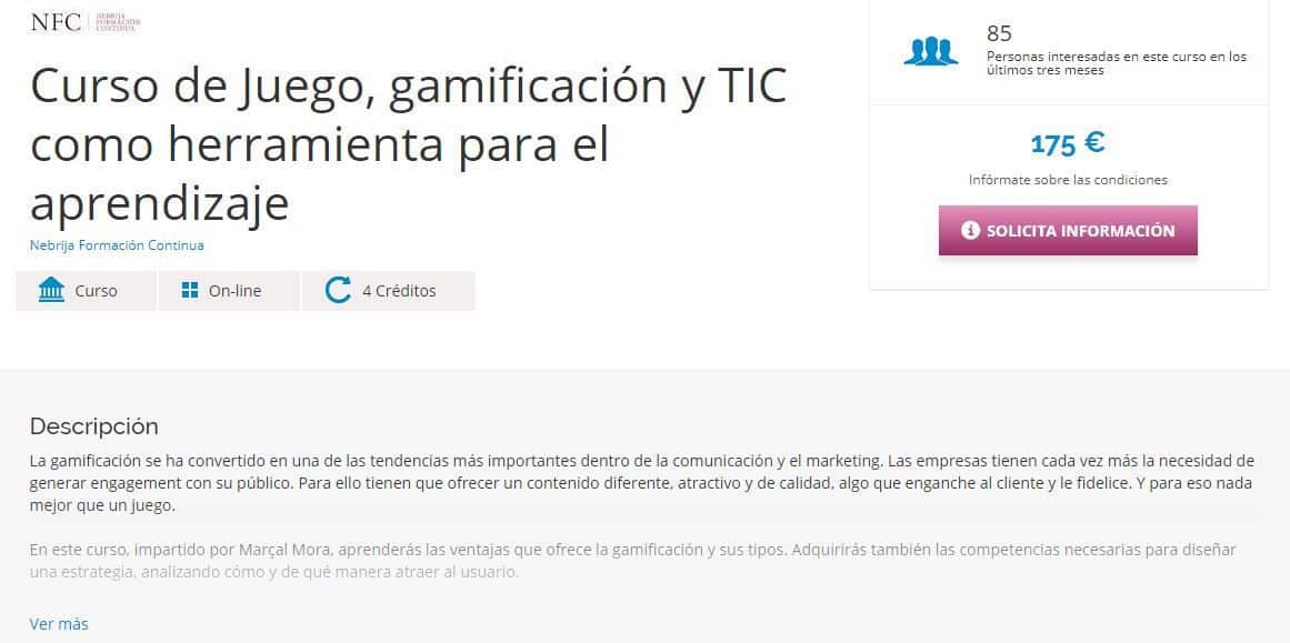 Educaweb Juego, gamificación y TIC 