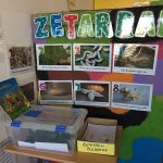 Gusanos de seda en clase