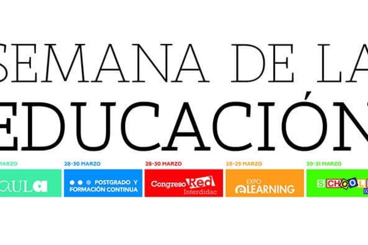 Llega la sexta edición de la Semana de la Educación Semana de la Educación