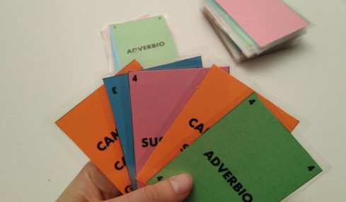aprender gramática jugando al UNO