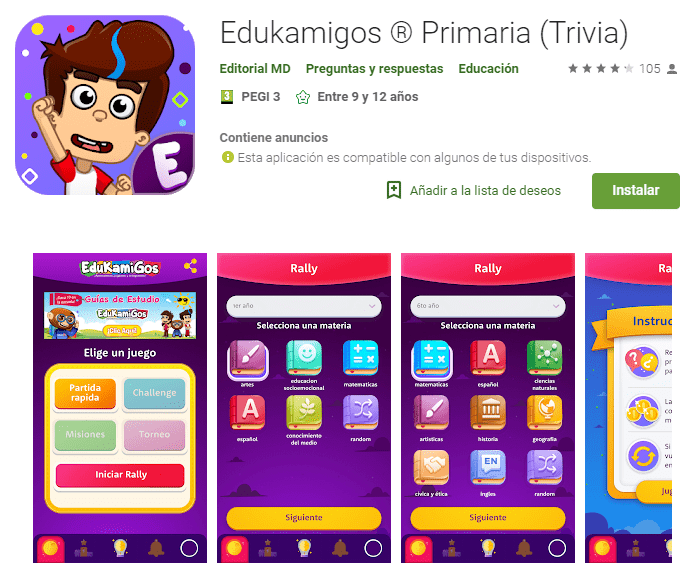 app edukamigos de la editorial dm