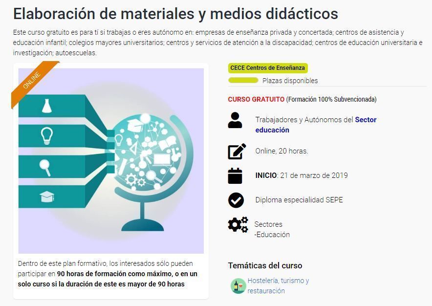 Elaboración De Materiales Y Medios Didácticos