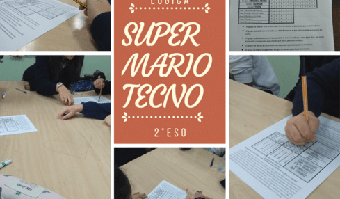Super Mario llega a clase
