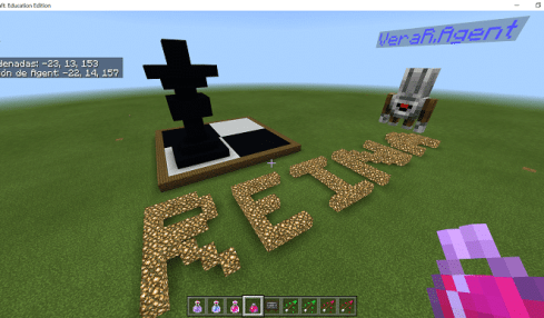 ajedrez en Minecraft