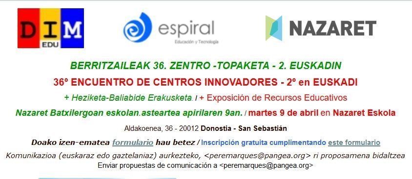 2º Encuentro De Centros Innovadores En Euskadi