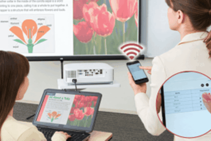 Ecoproyectores conectados