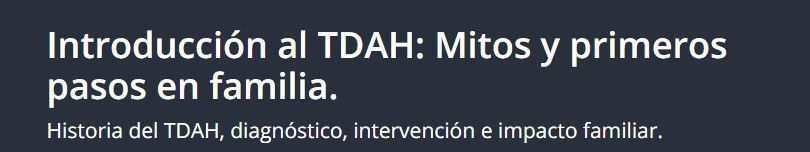 Mitos Y Primeros Pasos En Familia