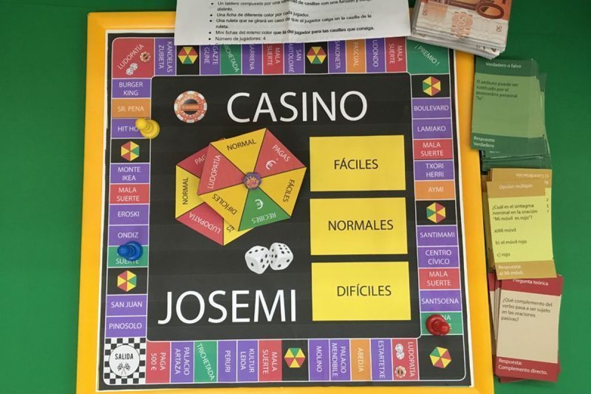 Jugando con la morfosintaxis y la ortografía en Secundaria juego mesa morfosintaxis