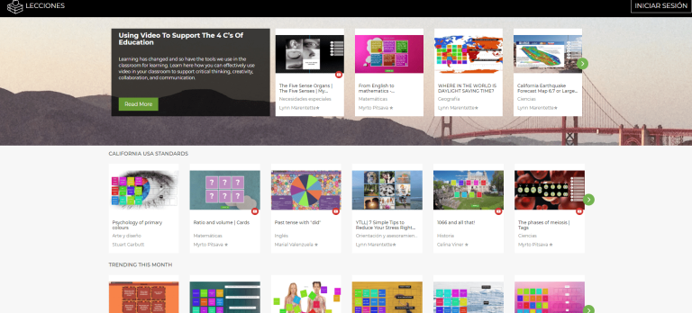 Lessons Online, plataforma para aprender jugando
