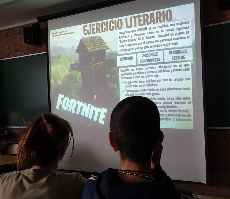 Ejercicio Literario Proyector