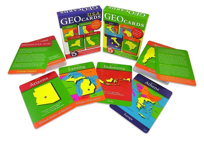 Geocards Juego de mesa geografía