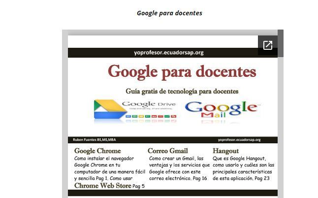 Herramientas De Google Enfocadas A La Docencia