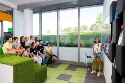 mobiliario en el aula