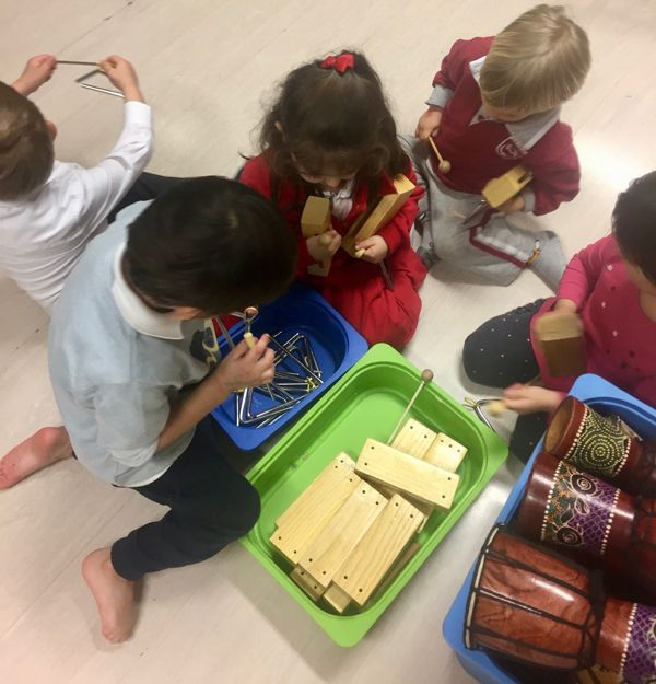 niños aprendizaje musical cerebro
