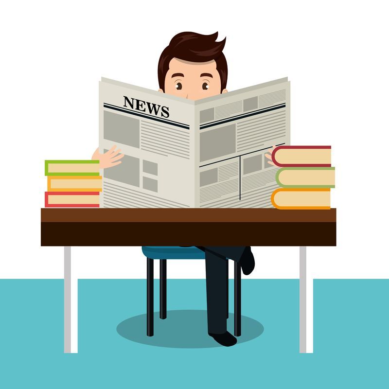 Leer periódico para hacer clases más divertidas