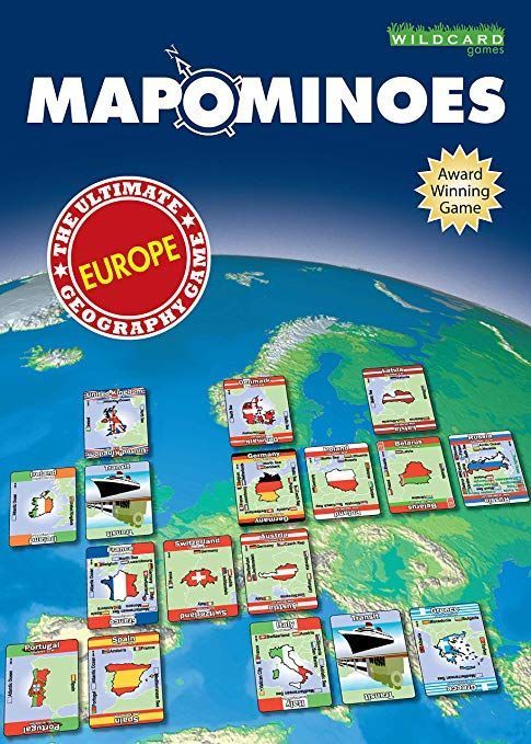 Mapominoes Juego De Mesa Para Repasar Geografía