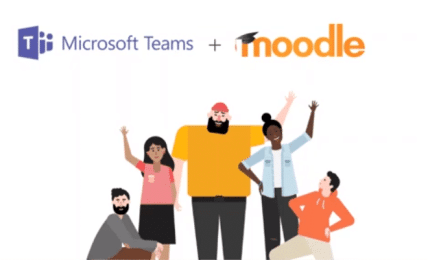 moodle y microsoft teams