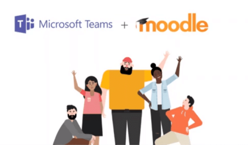 moodle y microsoft teams