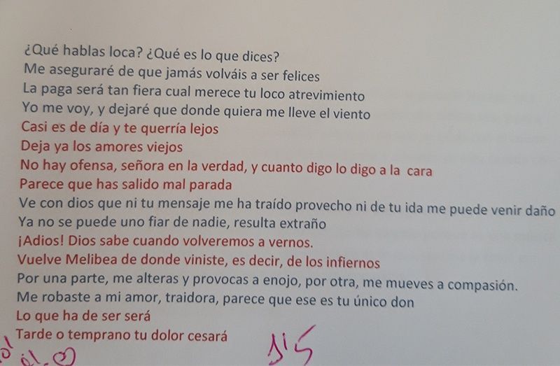 Rap entre Julieta y Melibea