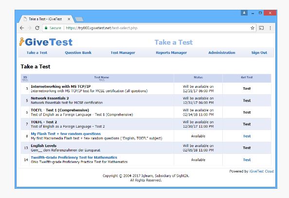 iGiveTest herramientas para corregir exámenes