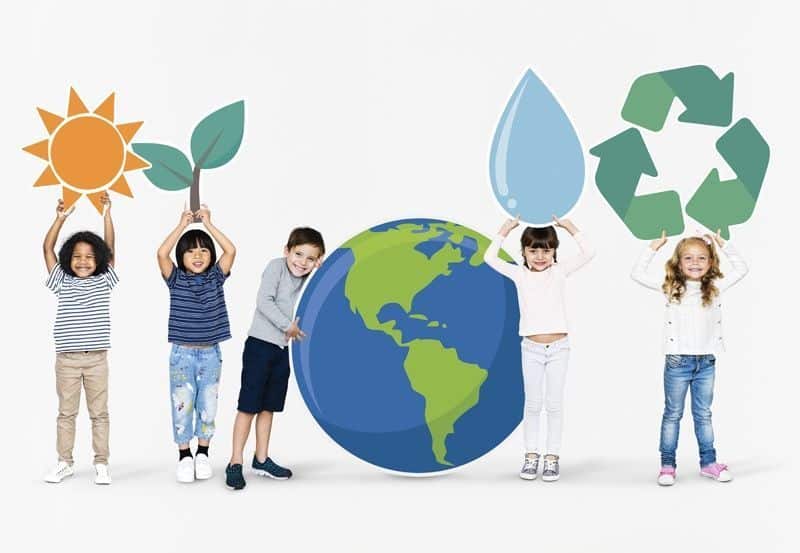 ninos medioambiente