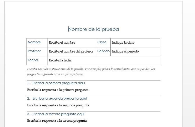 Plantilla desarrollo