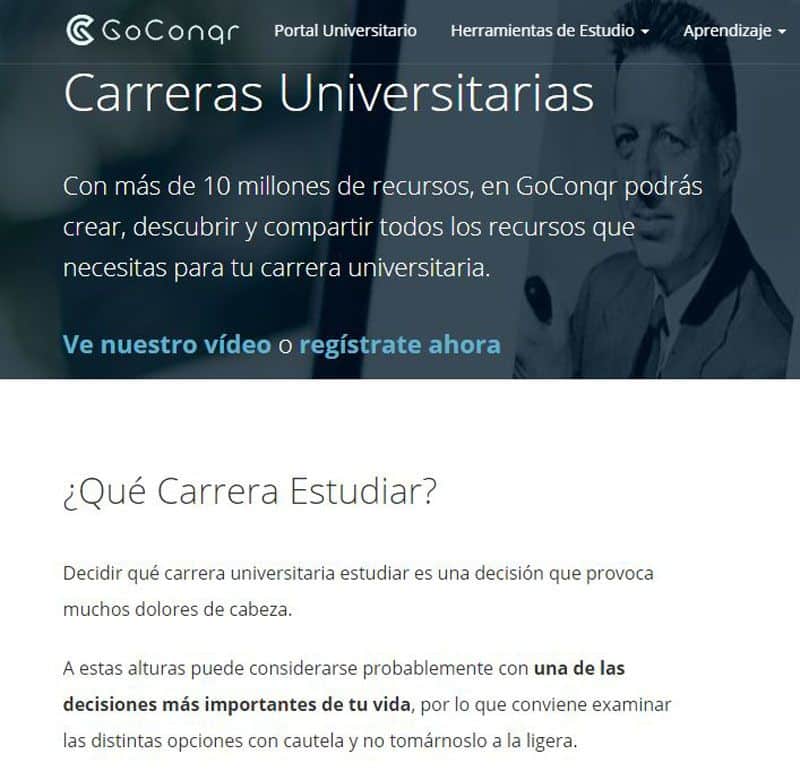 20 webs para ayudar a los estudiantes a elegir carrera