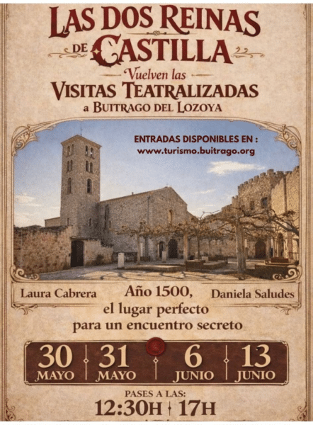 Las dso reinas de castilla rutas teatralizadas