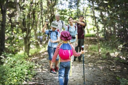 Senderismo en familia