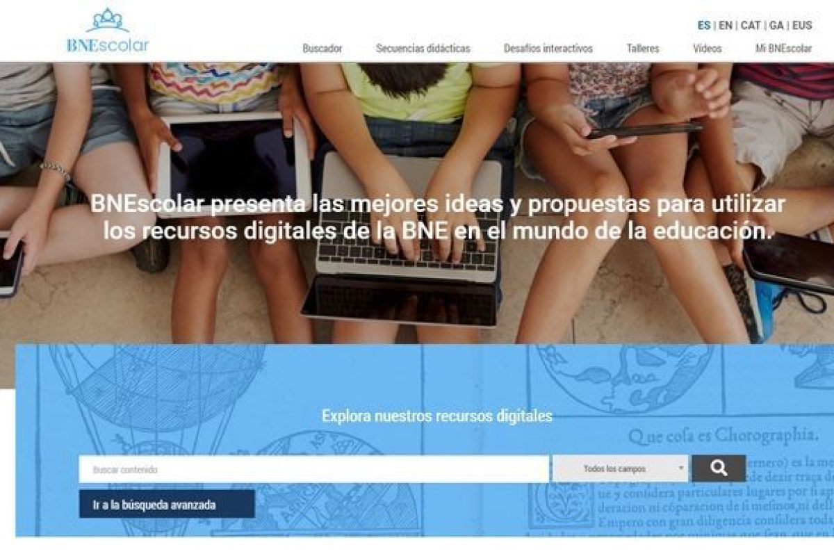 BNEscolar, un nuevo espacio educativo de la Biblioteca Nacional BNEscolar
