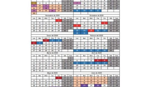 Calendario escolar Cantabria