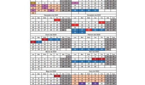 Calendario Escolar Cantabria