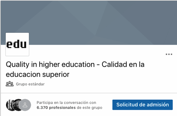 quality higher education linkedin educación