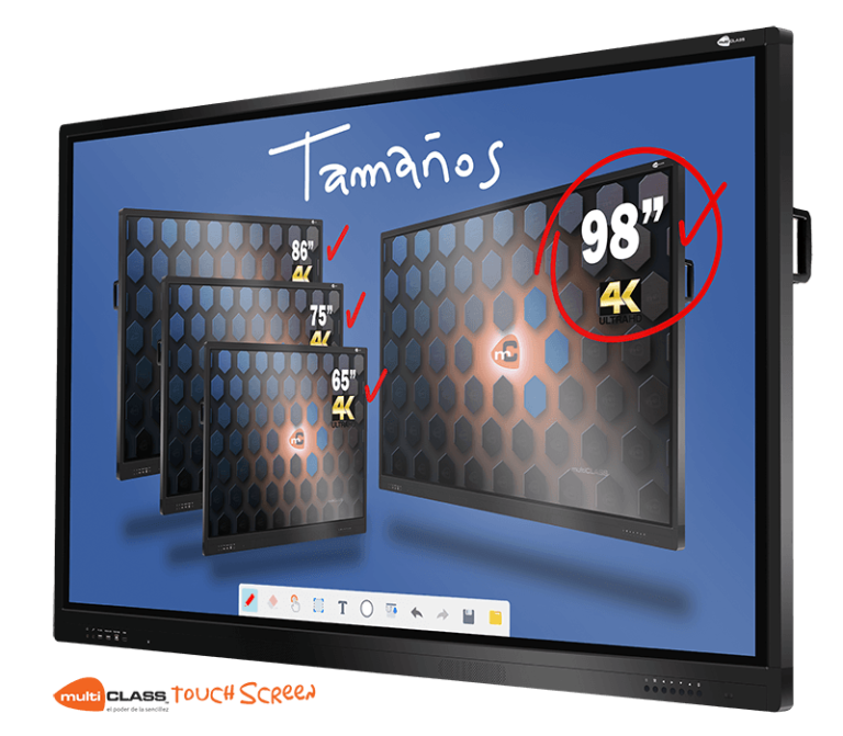 Pantallas interactivas multiCLASS